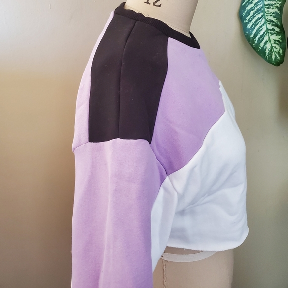 2 FOR $30! Colour Block Crop Sweater - Picture 3 of 3